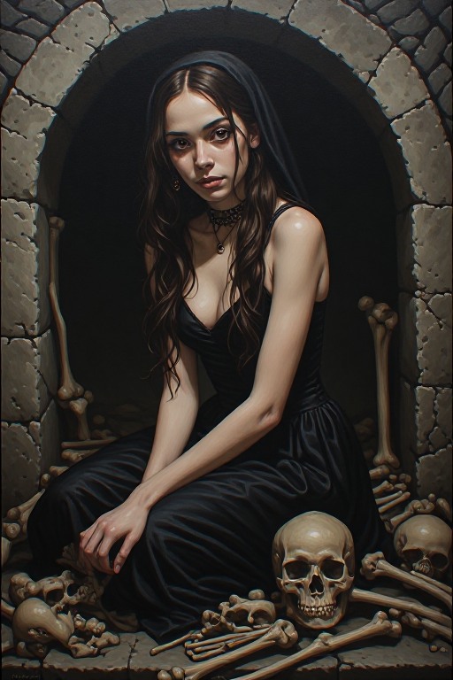 breathtaking-oil-painting-Goth-(14)