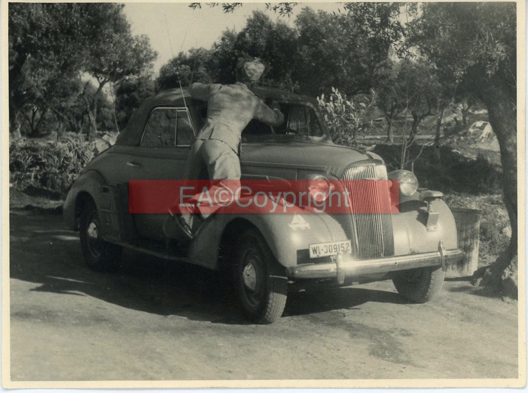 Cabrio PKW Auto Wagen Kübelwagen Adler Chevrolet