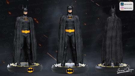 Batman (Michael Keaton) by Emanuel Skorepa – 3D Print Model Batman (Michael Keaton) by Emanuel Skorepa – 3D Print Model