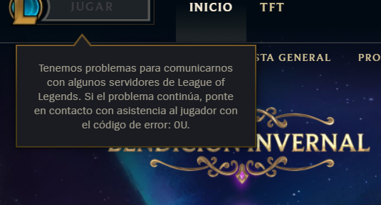 fallo en el lol