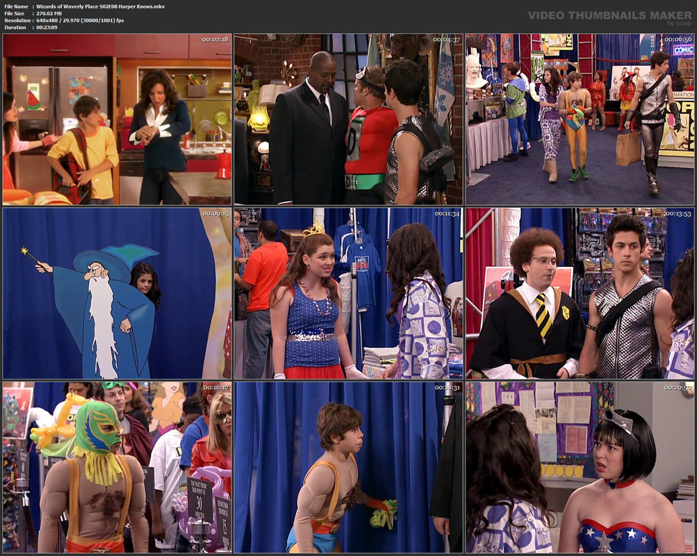 Wizards of Waverly Place S02E08 Harper Knows.mkv