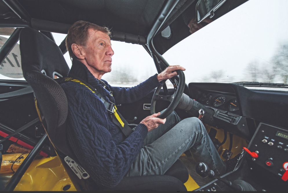 Вальтер Рерль у Opel Commodore.