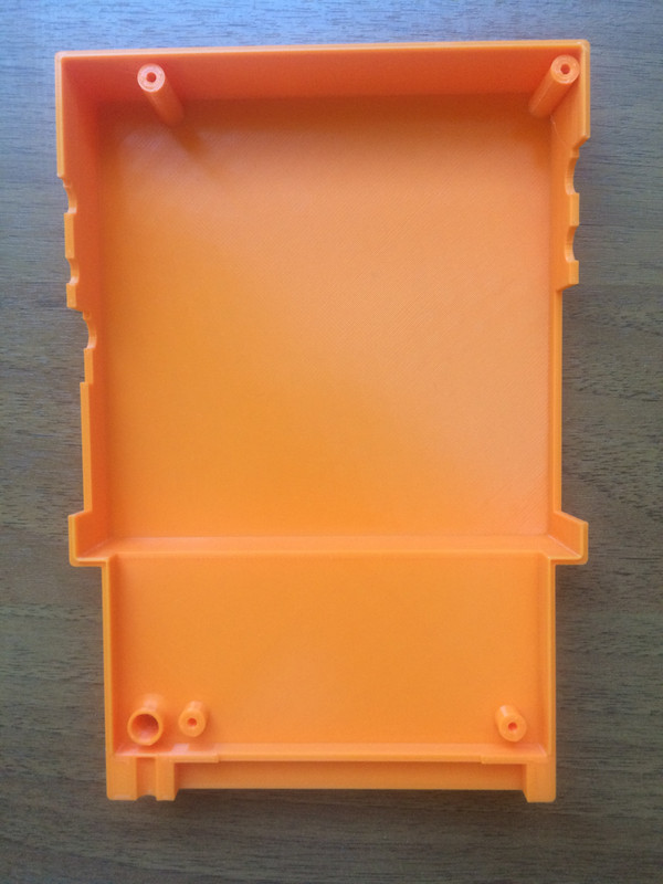 Корпус - верх изнутри