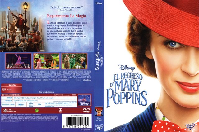 El Regreso de Mary Poppins [2018][DVD9Full][Pal][Cast/Ing/Pt][Sub:Varios][Fantástico]