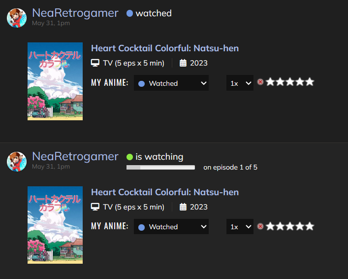 heart cocktail natsu-hen