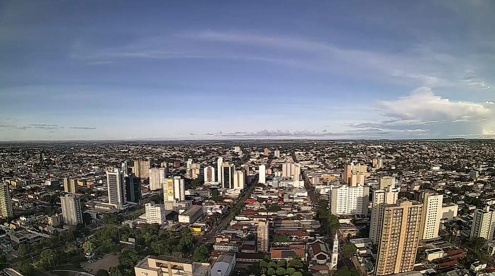 Campo Grande nesta manhã de quarta-feira