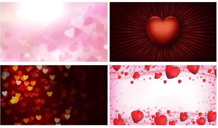 fondos animados hd hd lienzos animados corazon