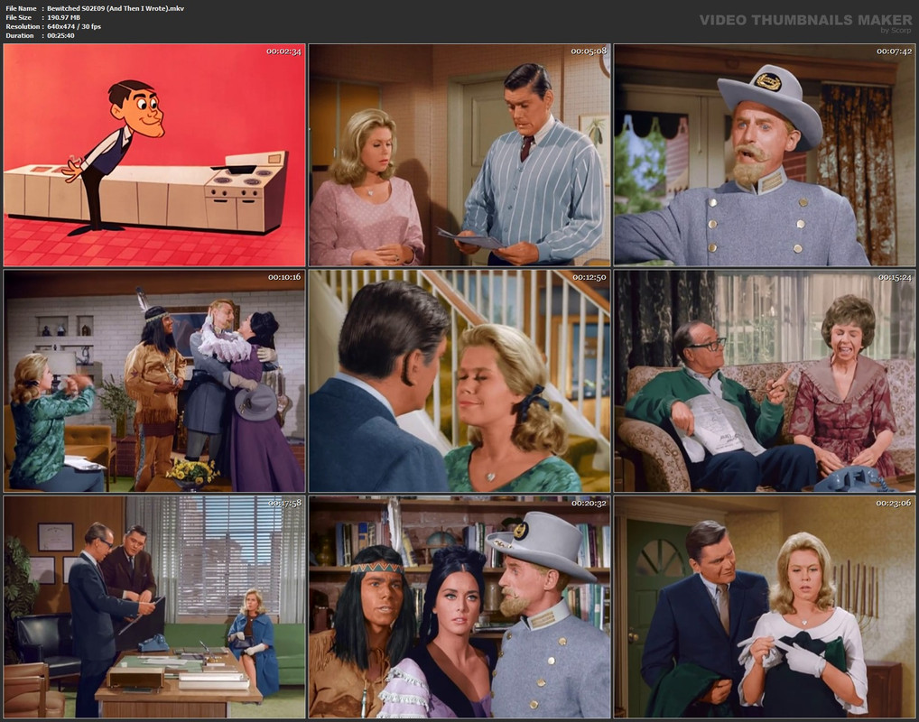Bewitched S02E09 (And Then I Wrote).mkv