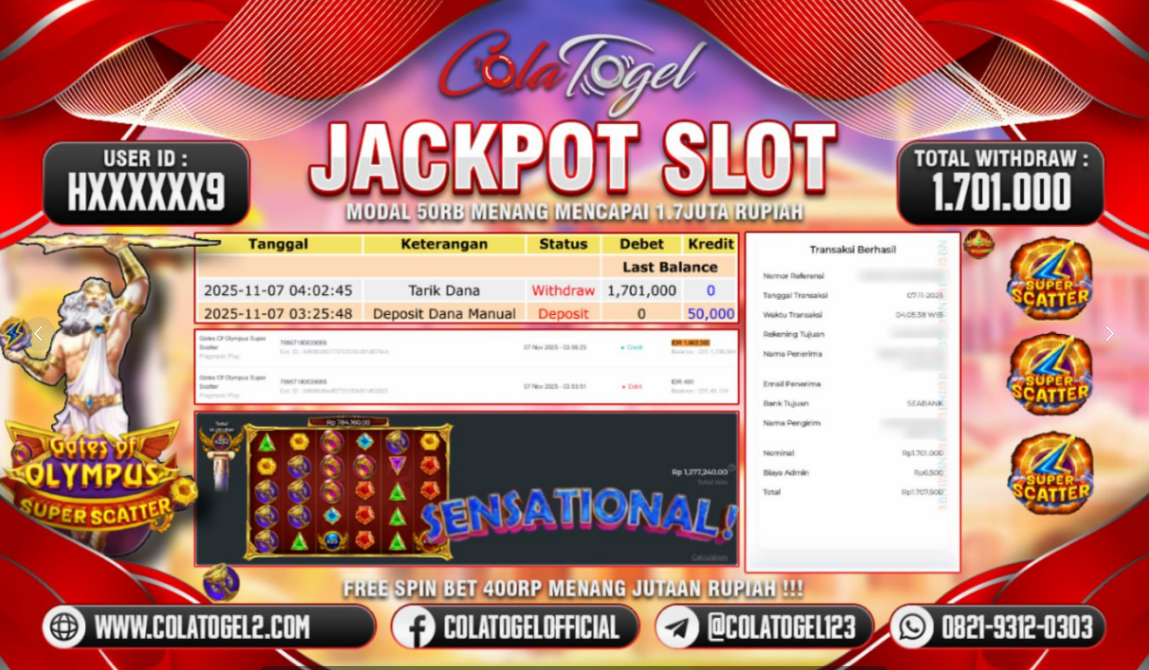 JACKPOT SLOT GACOR!!