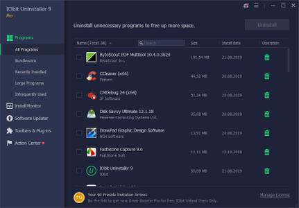 IObit Uninstaller Pro 9.6.0.2 Multilingual