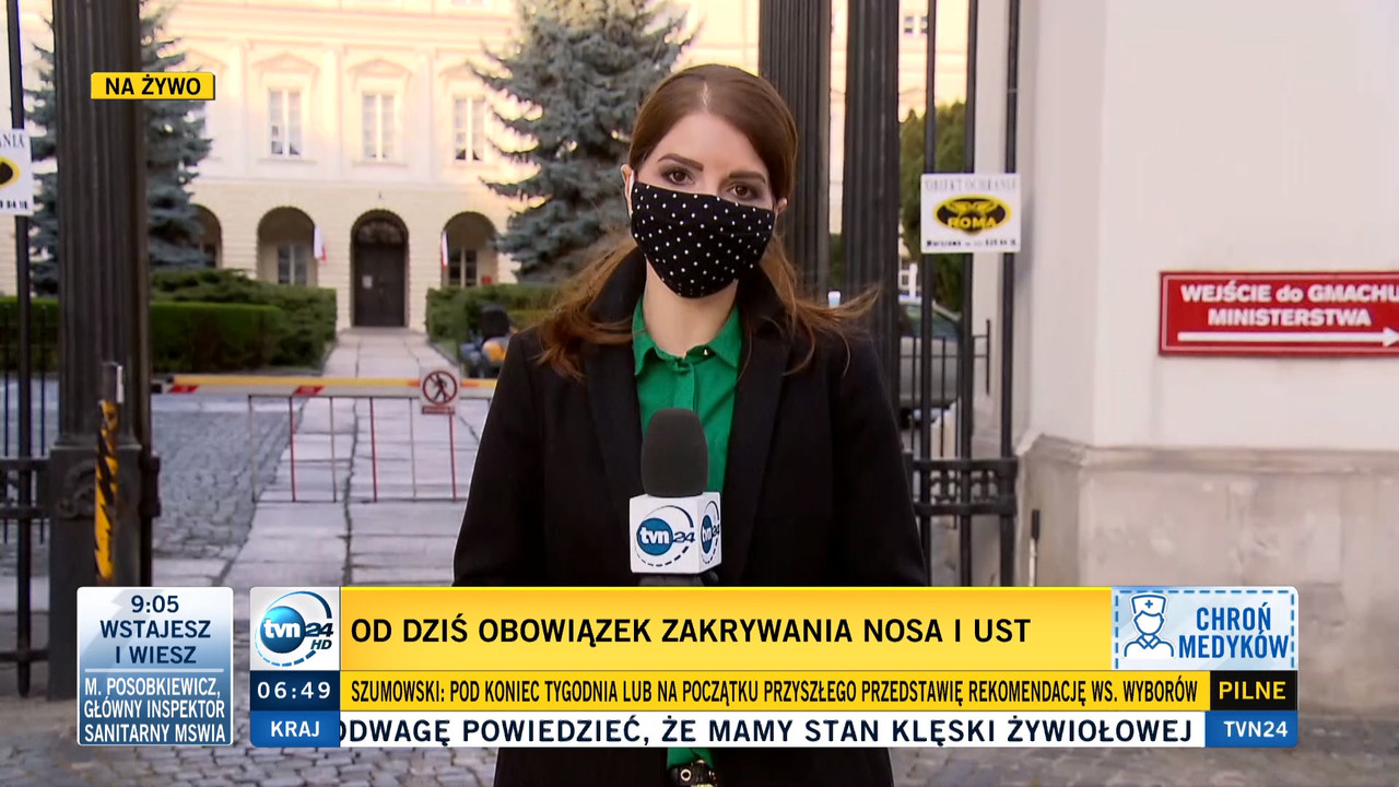 16 04 2020 malgosia mielcarek tvn24 2