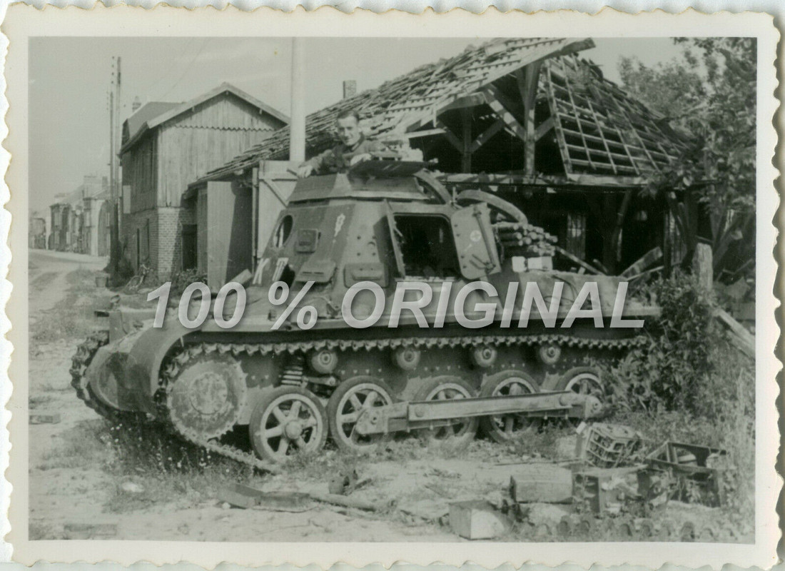 Panzer Tank deutsch Sturmgeschütz ~Kennung Zerstörung Frankreich Wappen 1PD