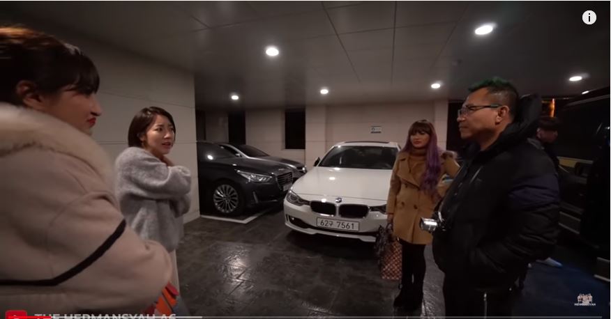 Ashanty di rumah Lee Bum Soo