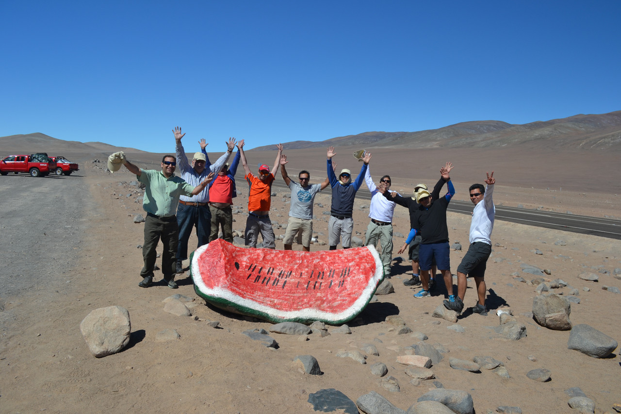 Team building en el desierto
