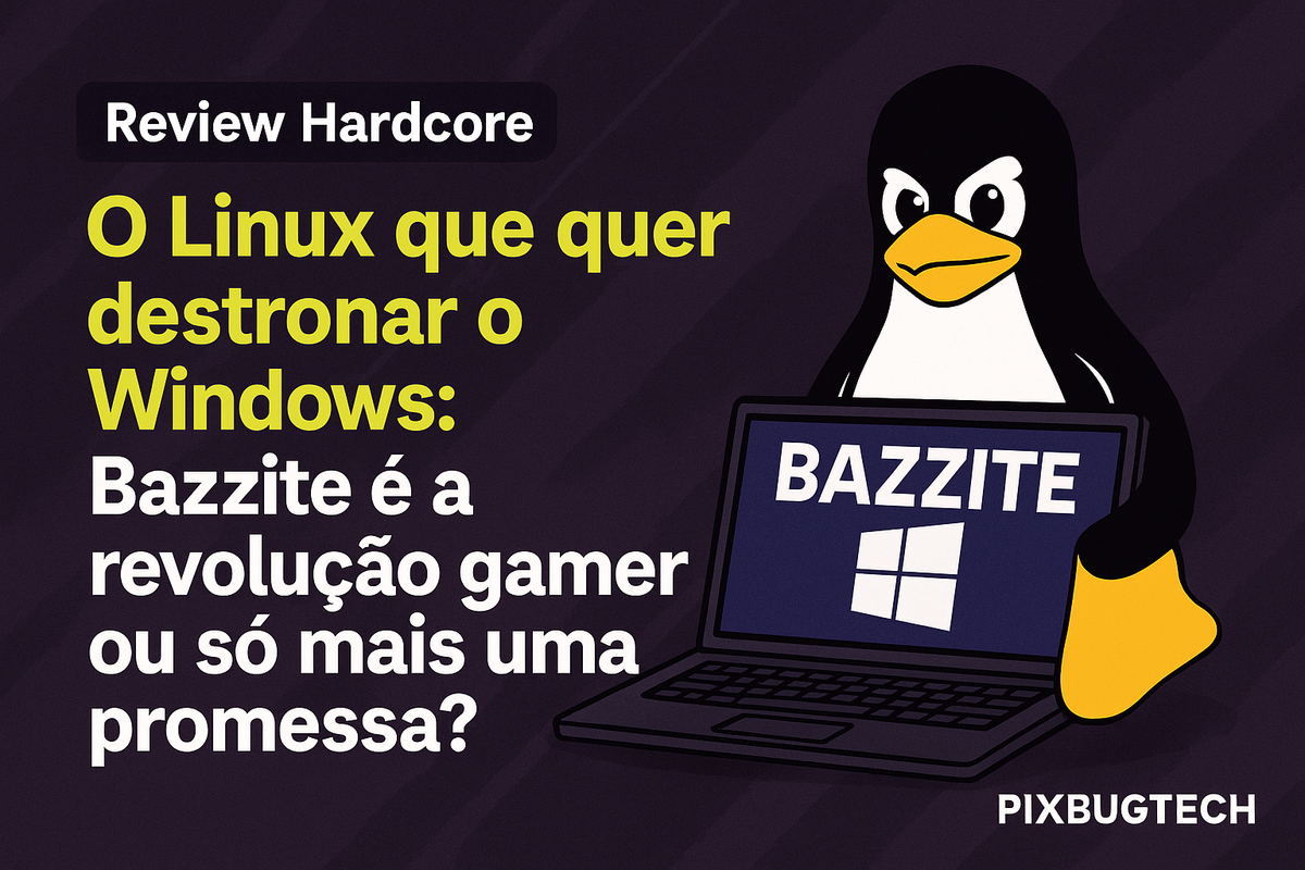O Linux que quer destronar o Windows: Bazzite é a revolução gamer ou só mais uma promessa?
