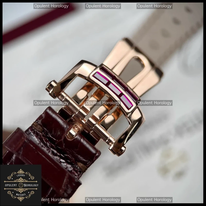 Patek Philippe Nautilus 5724R Replica Gold Plated Ruby Watch 40mm