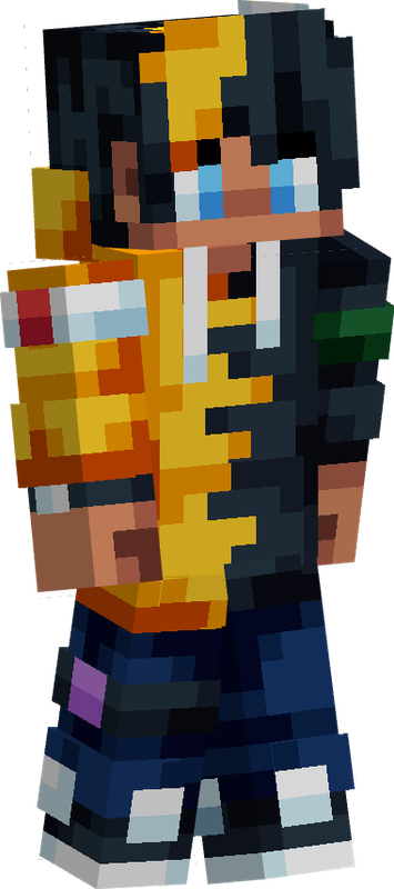 Maker Pmcers in hive style without their permission day 18: SpellmakerTheHybrid Minecraft Skin