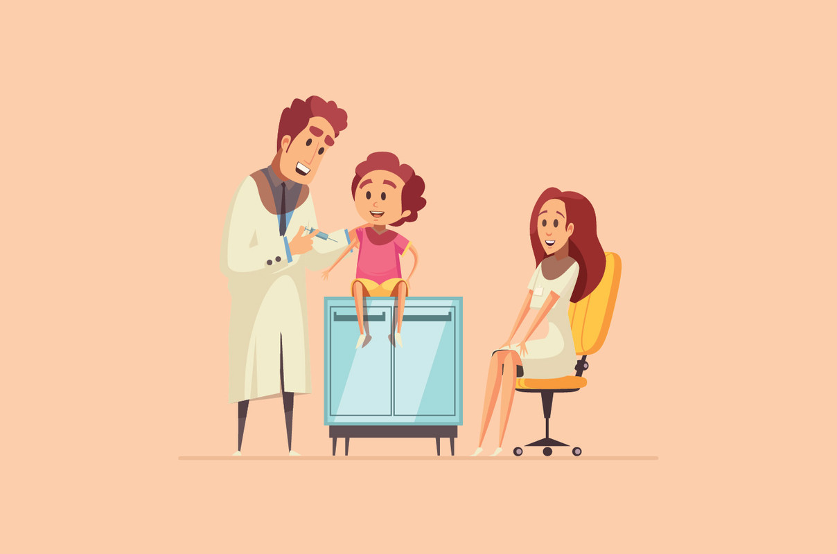 ilustrasi imunisasi