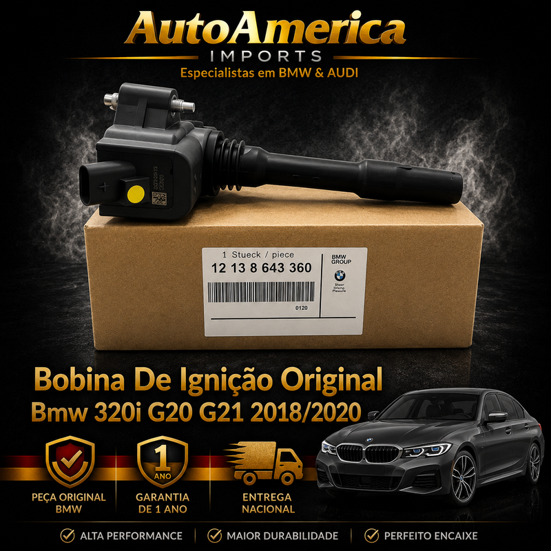 Bobina De Ignição Original Bmw 320i G20 G21 2018/2020