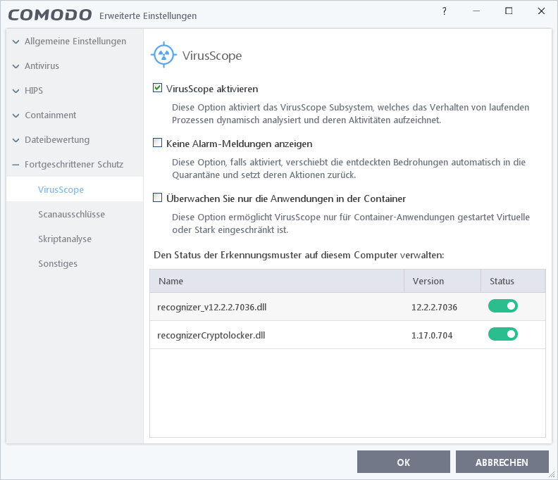 COMODO-Antivirus-12-0-0-6870-Virus-Scope