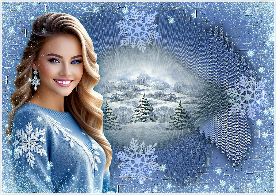 Красавица зима.