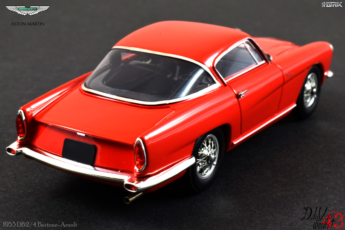 Aston Martin DB 2-4 Bertone Arnolt Red Matrix (5)