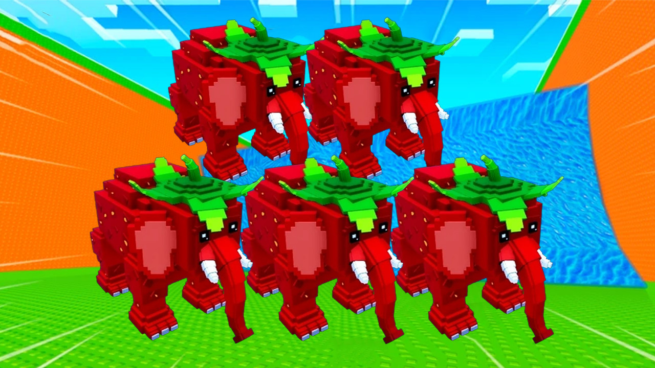 x5 strawberry elephant