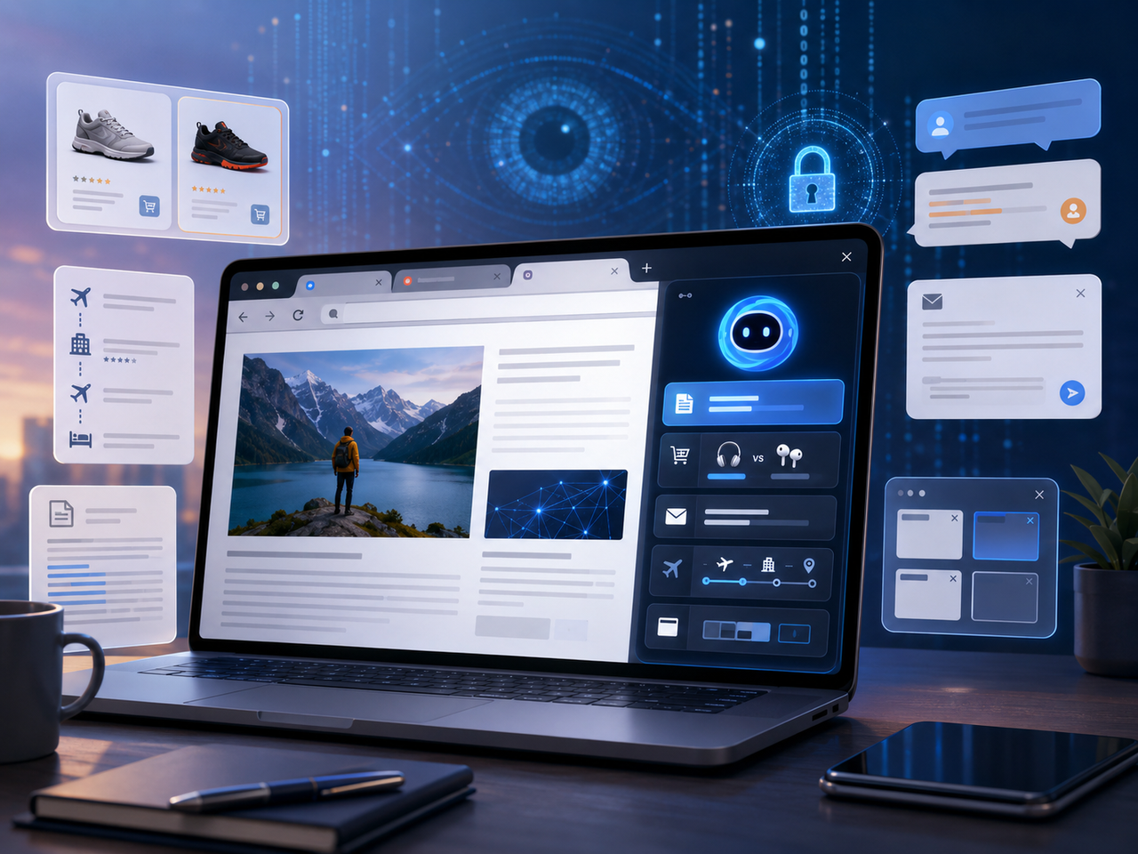 ACE quer transformar o navegador em assistente pessoal mas a conveniência cobra acesso à sua vida digital