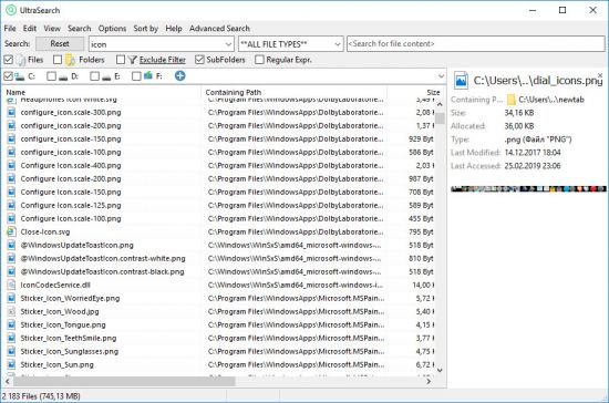 UltraSearch 2.3.0.526 UltraSearch 2.3.0.526