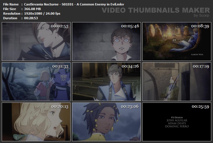 Castlevania Nocturne - S01E01 - A Common Enemy in Evil.mkv