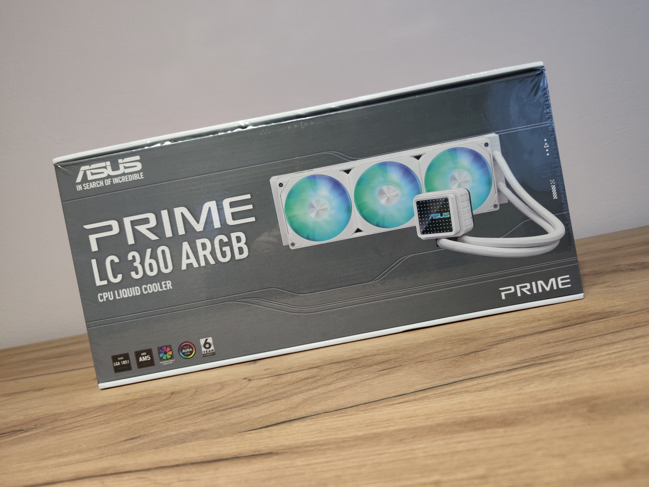 ASUS PRIME LC 360 ARGB White Edition
