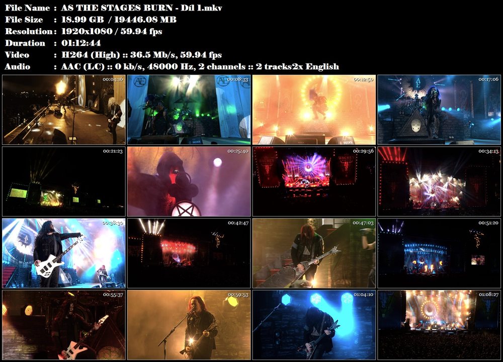 Re: Arch Enemy - As The Stages Burn! (2017) [BDRip 1080p]