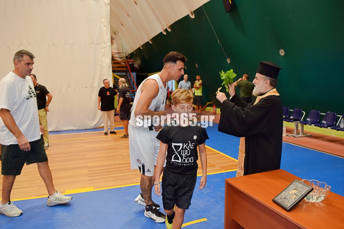 , Αγιασμός και ευχές για μια επιτυχημένη σεζόν στην Καλαμάτα B.C. (φωτογραφίες και βίντεο)