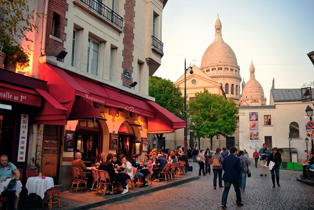 Photo of cafe near Sacre Coeur