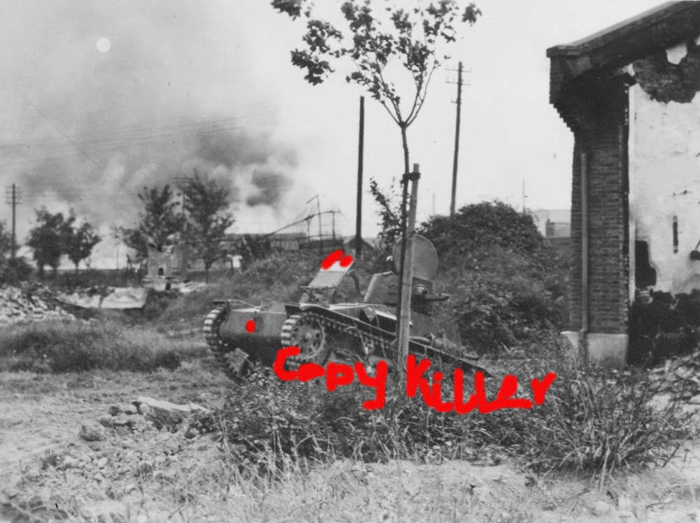 Japanese Type 94 tankette in China (Shanghai are