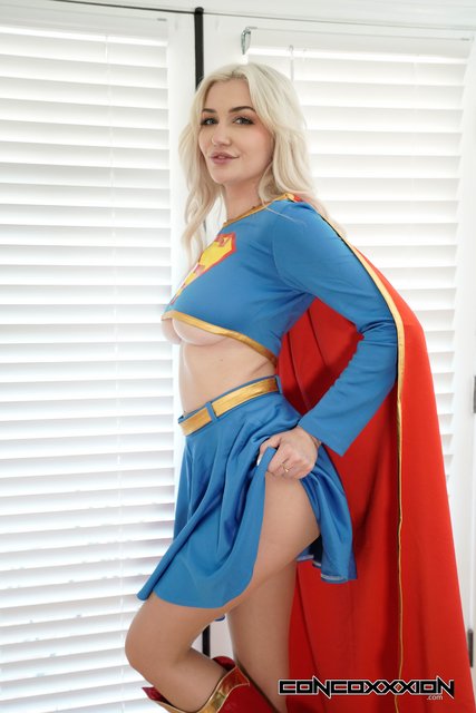  Skye Blue - Supergirl A Destroyed Superheroine! 12/14/22 