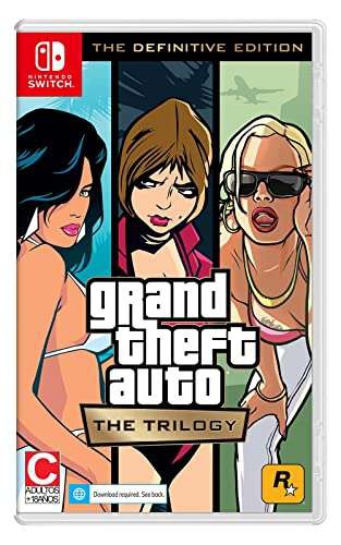 Amazon: Grand Theft Auto: The Trilogy – The Definitive Edition - Standard Edition - Nintendo Switch - No se si sea buena promoción 
