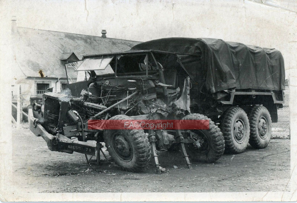 Frankreich Beute LKW Camion Kämpfe British Foto1