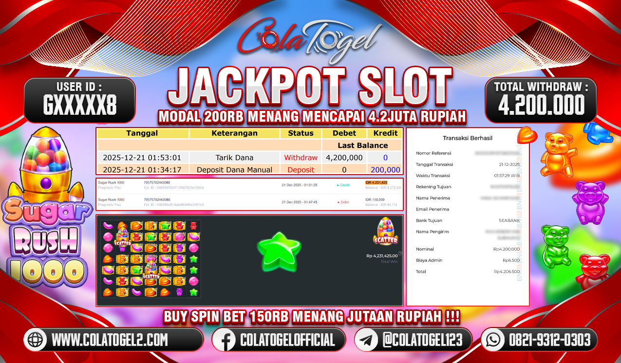 JACKPOT SLOT GACOR!!