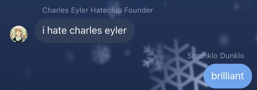 im charles eyler hate club founder btw im charles eyler hate club founder btw