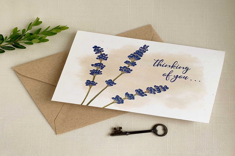 custom recycled greeting card printing services