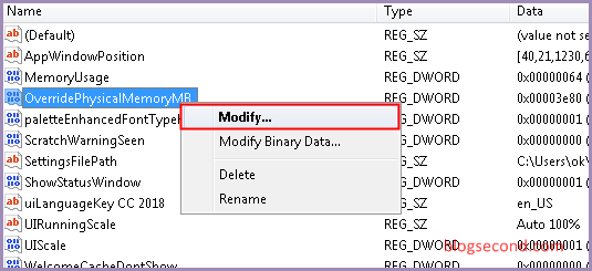 Mengatasi Not Enough Memory RAM Photoshop