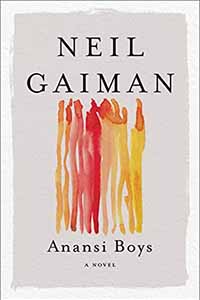 The cover for Anansi Boys