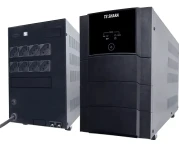 Painel traseiro com borneira e chaves seletoras