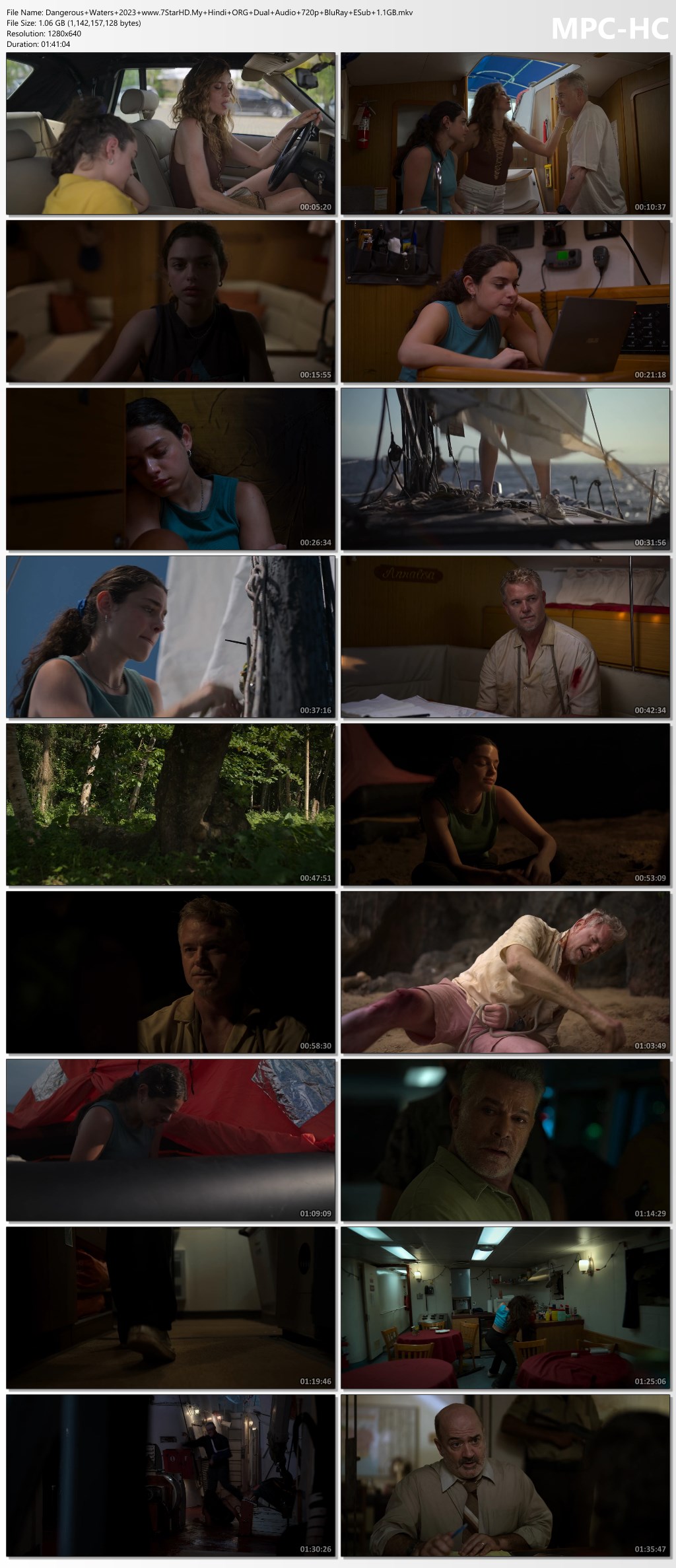 Dangerous Waters 2023 Hindi ORG Dual Audio Full Movie BluRay 480p 720p