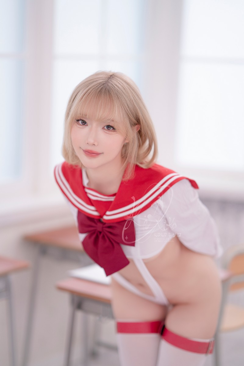 切切Celia 小春日和制服 校园制服 Cosplay 写真 35P插图3