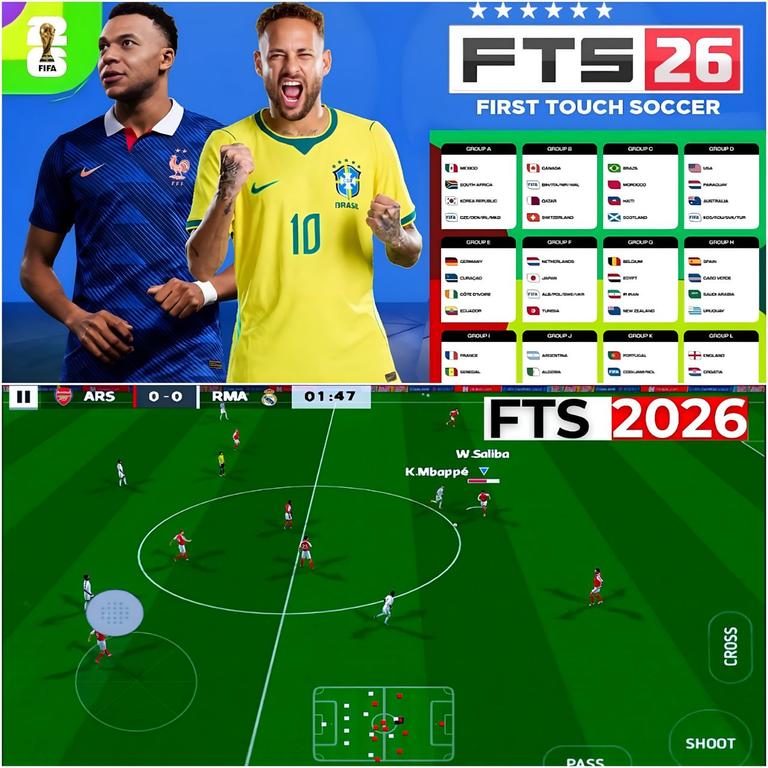 Gameplay FTS 2026 World Cup
