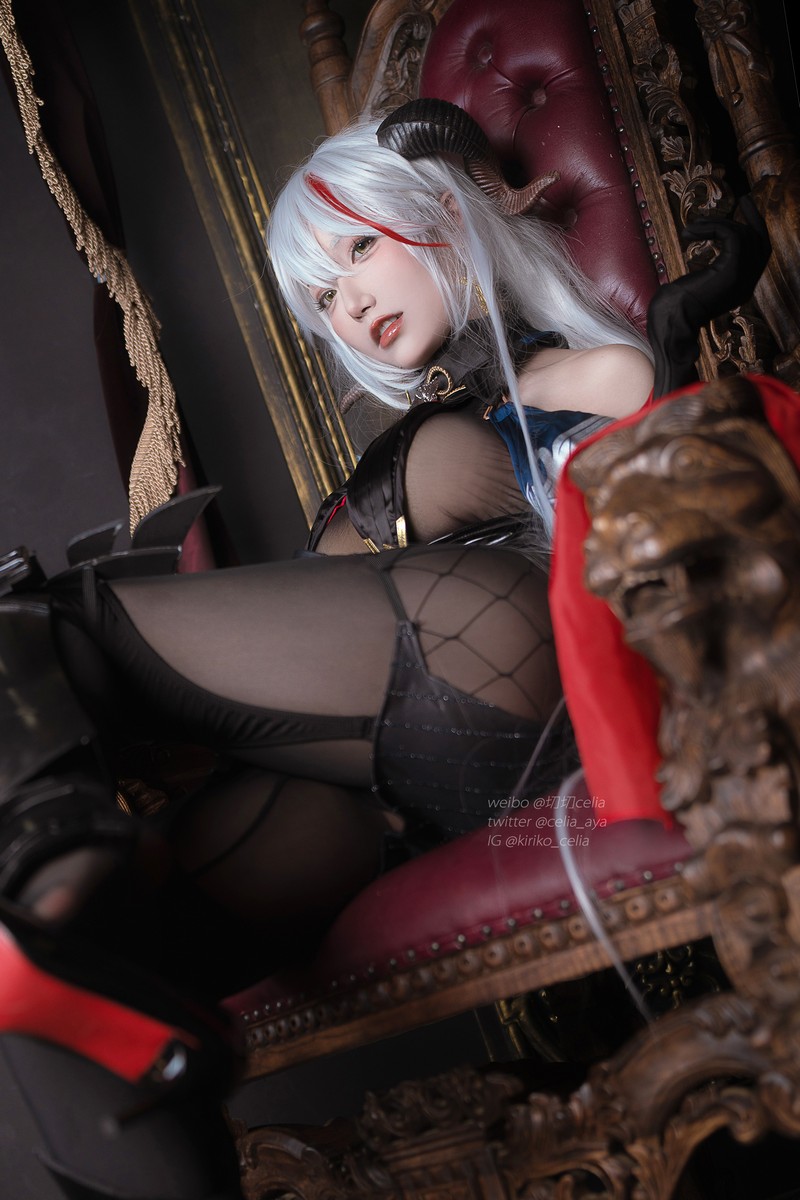 切切Celia 埃吉尔 Aegir Cosplay Azur Lane 写真 32P+2V插图1