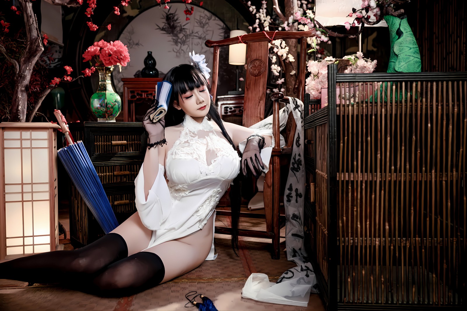 阿雪雪写真逸仙旗袍国风写真（92P+4V / 2.51G）旗袍COS正片插图5