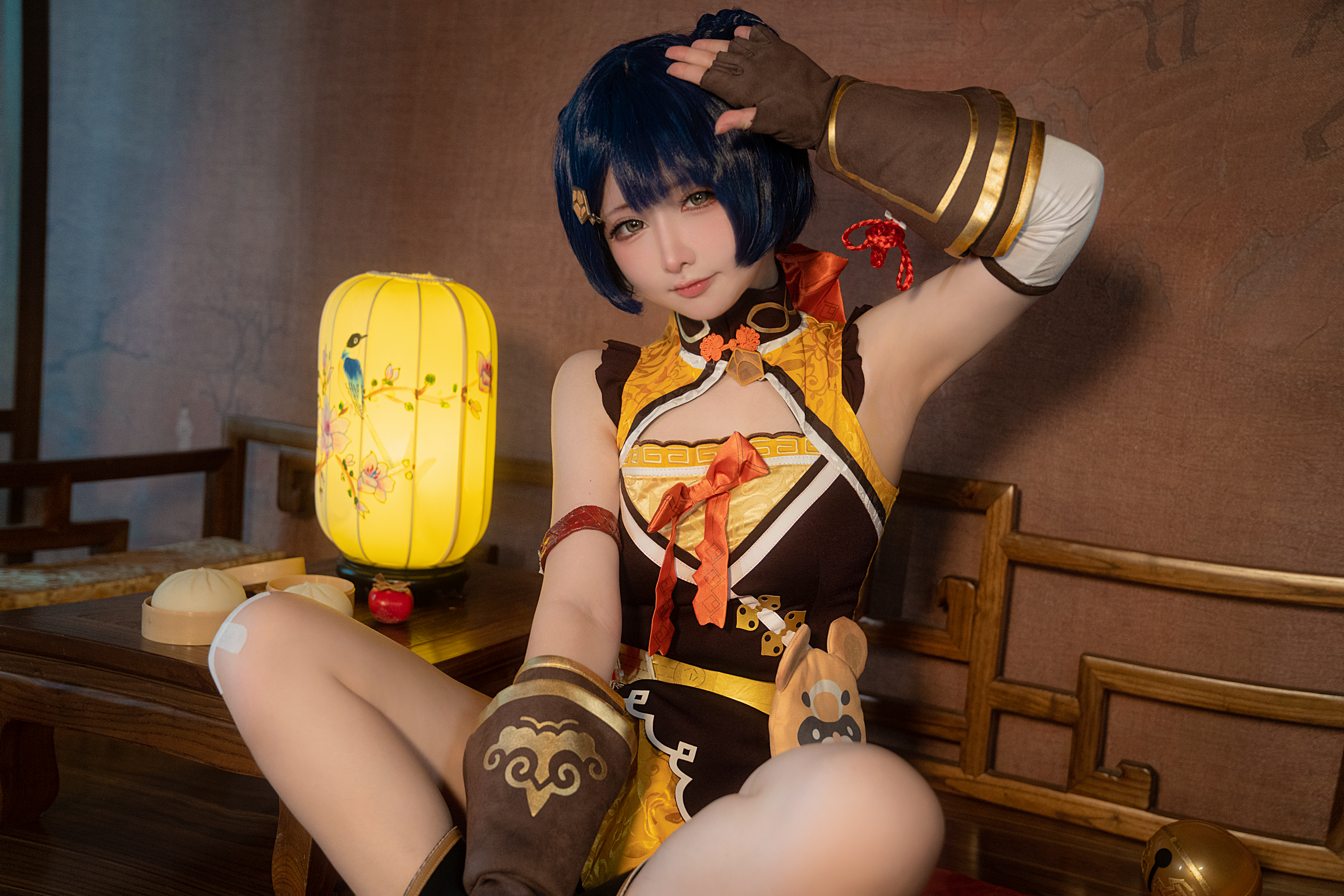 樱梨梨 原神 小香菱 Cosplay 写真集｜角色还原高清图集（37P｜818MB）插图4